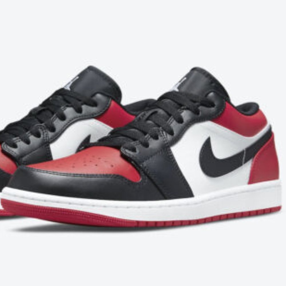 Nike Air Jordan 1 Low Bred Toe